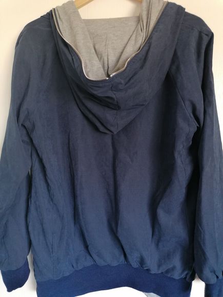Apricot Womens Jacket Size 10 Blue Grey Oversized Really Nice Style Ready For Au - Picture 2 of 7